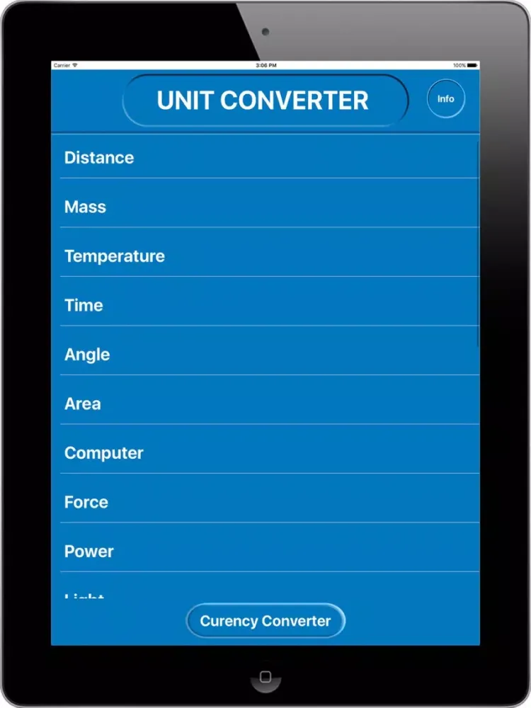 Capturas de pantalla de Unit to Unit Converter iPad 