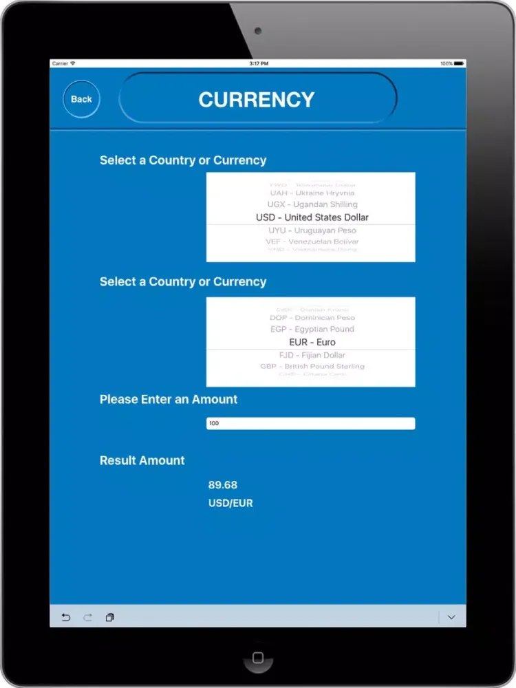 Capturas de pantalla de Unit to Unit Converter iPad 