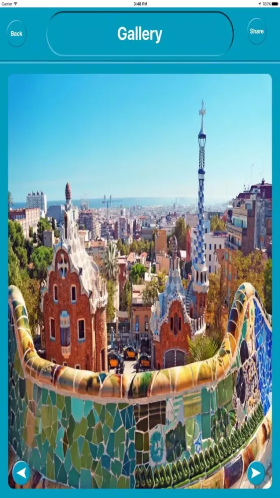 Screenshot di Barcelona Spain Offline Map Navigation GUIDE