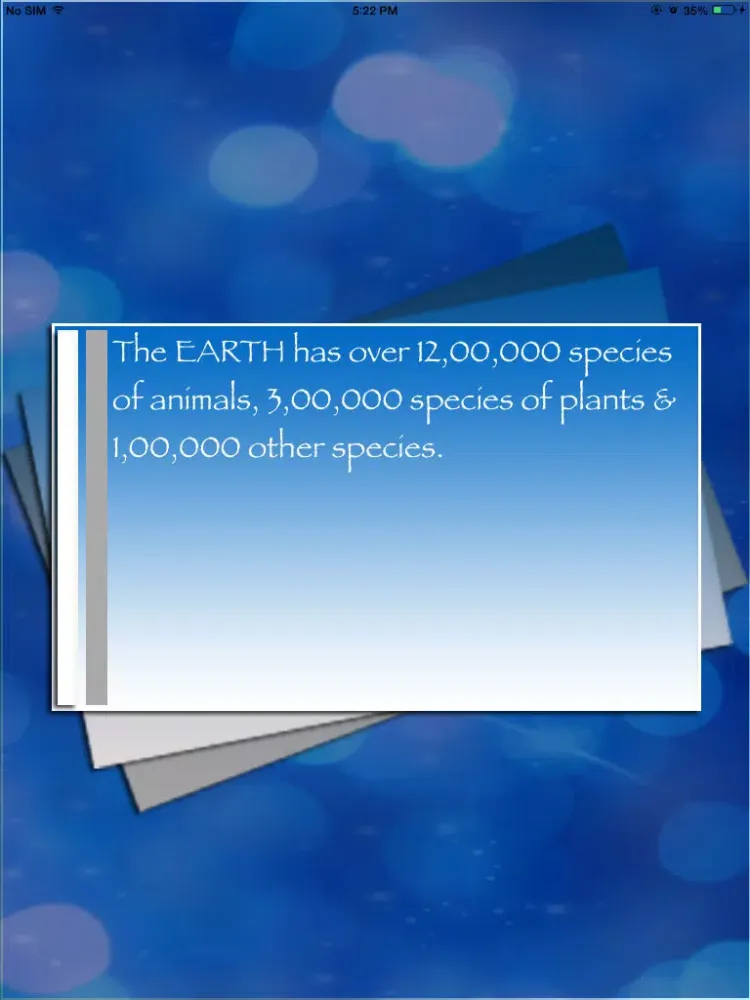 Screenshot di Cool Amazing Facts iPad 