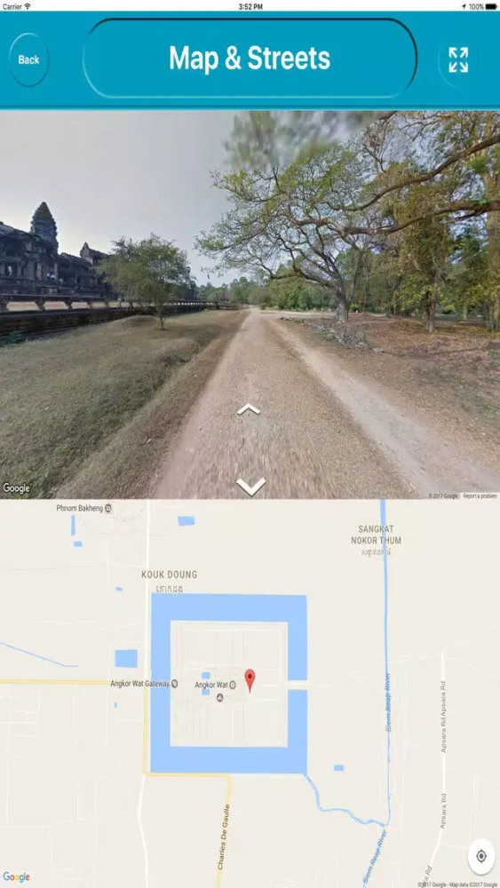 Angkor Wat Cambodia Offline Map Navigation TOUR スクリーンショット