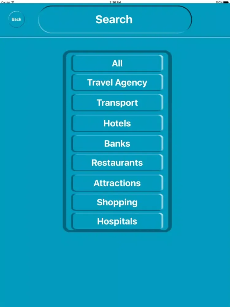 Ảnh chụp màn hình của Camaguey Cuba Offline Map Navigation GUIDE iPad 