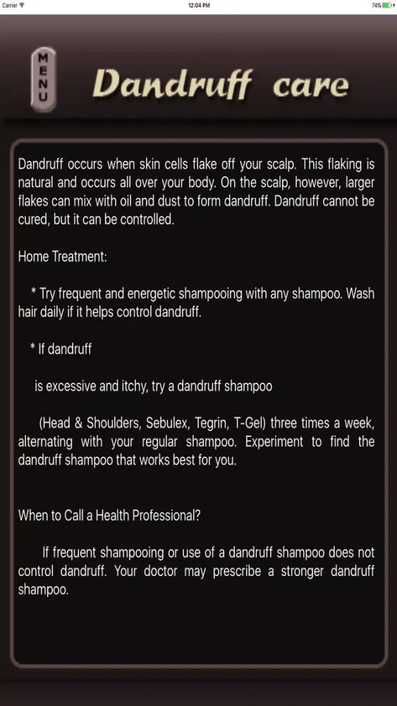 Body Care Tips应用截图