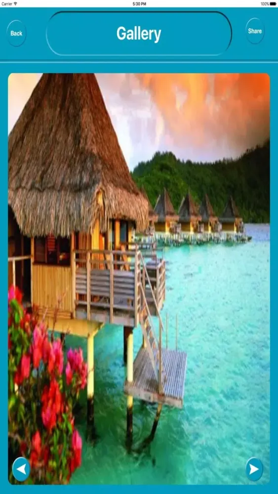 Captures d'écran de Bora Bora French Polynesia Offline Map Navigation