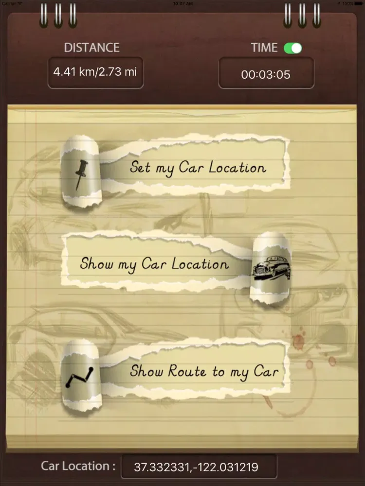 صور Car Location Tracker iPad 
