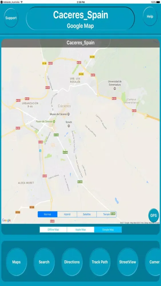 Capturas de pantalla de Cáceres Spain Offline City Maps Navigation