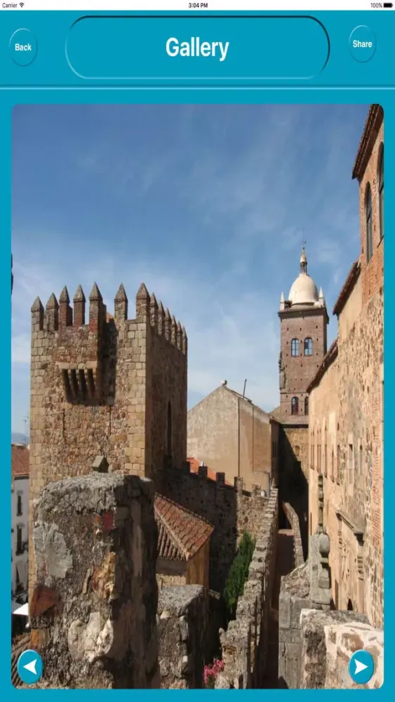 Capturas de pantalla de Cáceres Spain Offline City Maps Navigation