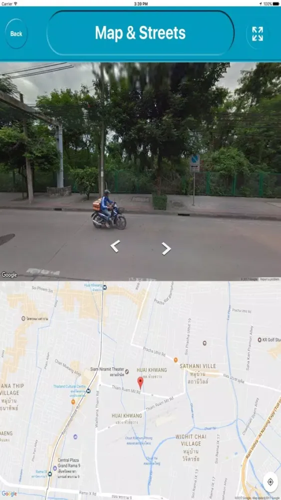 ภาพหน้าจอของ Bangkok Thailand Offline Map Navigation GUIDE