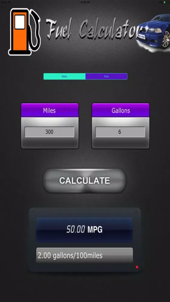 Fuel Efficiency Check HD スクリーンショット