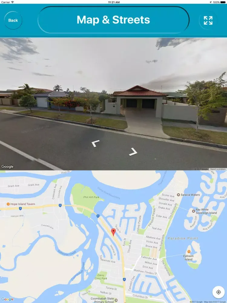 Gold Coast Australia Offline City Maps Navigation iPad 应用截图