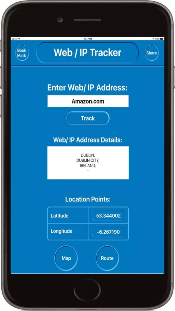 تصاویر IP Address Tracker