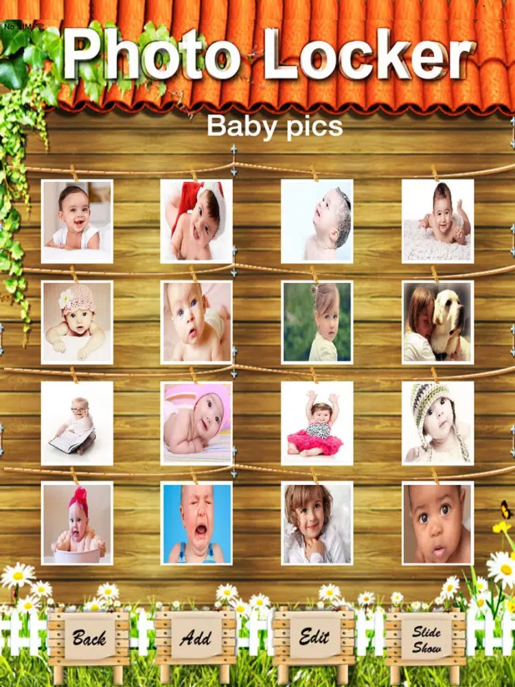 Photo Album Locker HD iPad  स्क्रीनशॉट