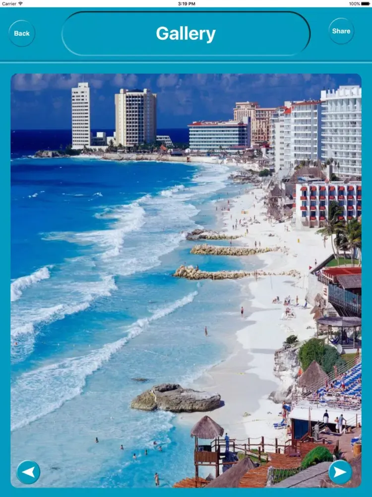 Cancun Mexico Offline Maps Navigation Tourism iPad  স্ক্রিনশট