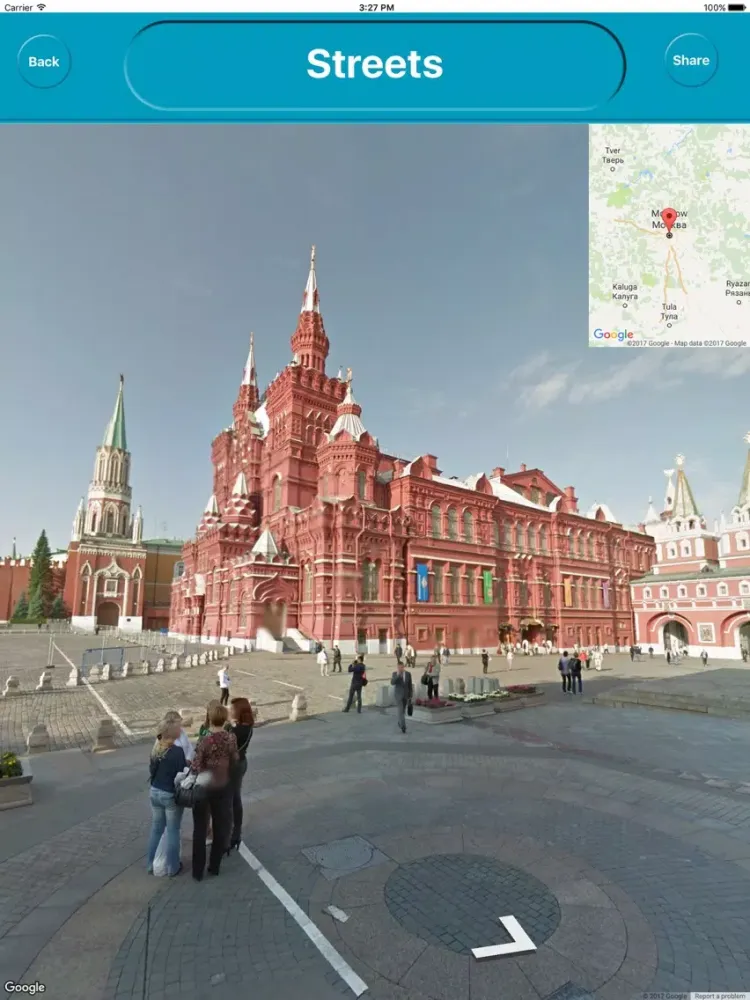 Capturas de tela do Moscow Russia Offline City Maps Navigation iPad 