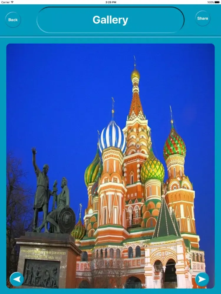 Capturas de tela do Moscow Russia Offline City Maps Navigation iPad 
