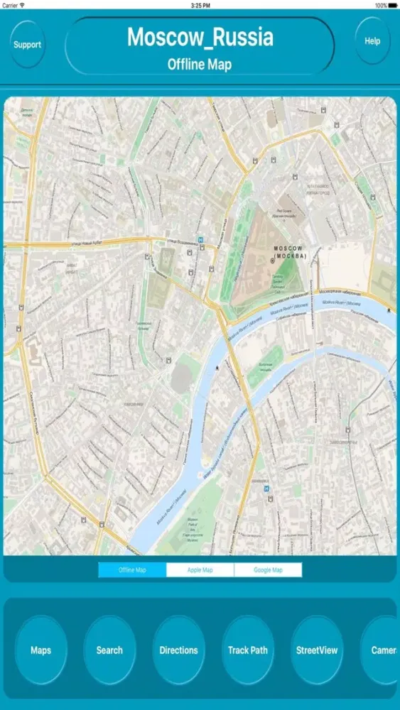 Capturas de tela do Moscow Russia Offline City Maps Navigation