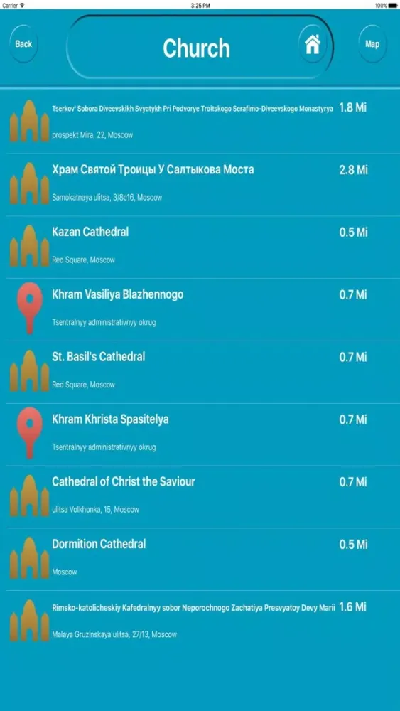 Capturas de tela do Moscow Russia Offline City Maps Navigation
