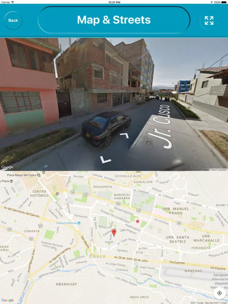 تصاویر Cusco Peru Offline City Maps Navigation iPad 