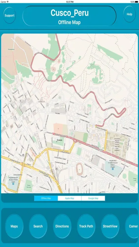 تصاویر Cusco Peru Offline City Maps Navigation