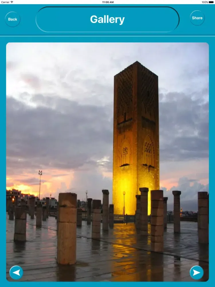 Tangkapan skrin Rabat Morocco Offline City Maps with Navigation iPad 