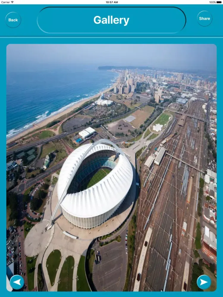Tangkapan layar Durban South Africa Offline City Maps Navigation iPad 