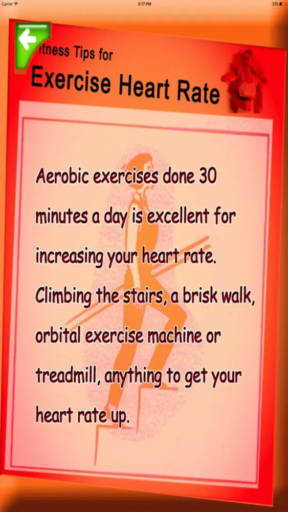 Zrzuty ekranu Health Target Heart Rate Calc