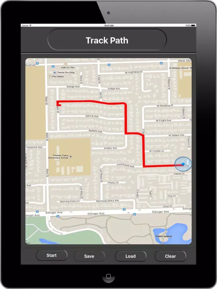 Track-Show Path & Distance iPad  Ekran Görüntüleri