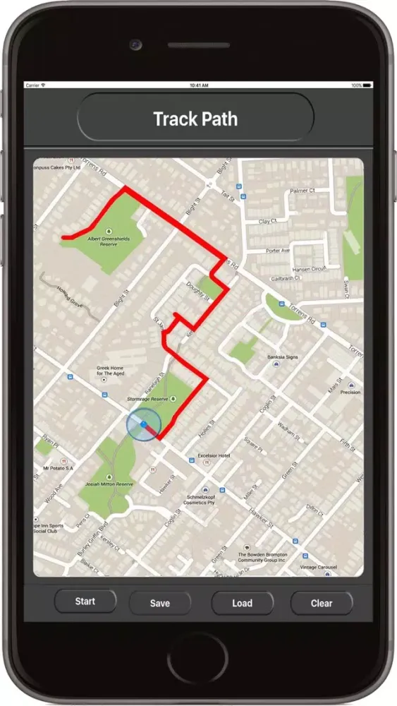 Track-Show Path & Distance Ekran Görüntüleri