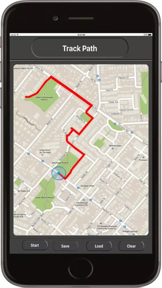 Track-Show Path & Distance Ekran Görüntüleri