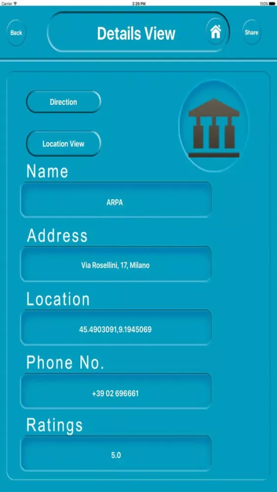 Zrzuty ekranu Milan Italy Offline City Maps Navigation & Transit