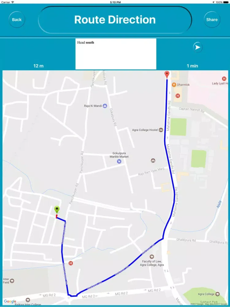 Zrzuty ekranu Bogota colombia Offline Map Navigation GUIDE iPad 