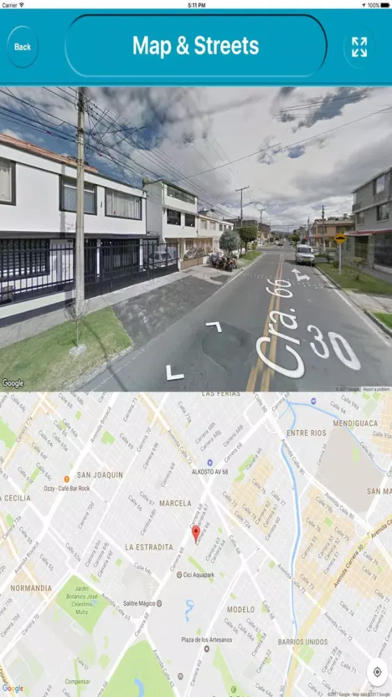 Zrzuty ekranu Bogota colombia Offline Map Navigation GUIDE