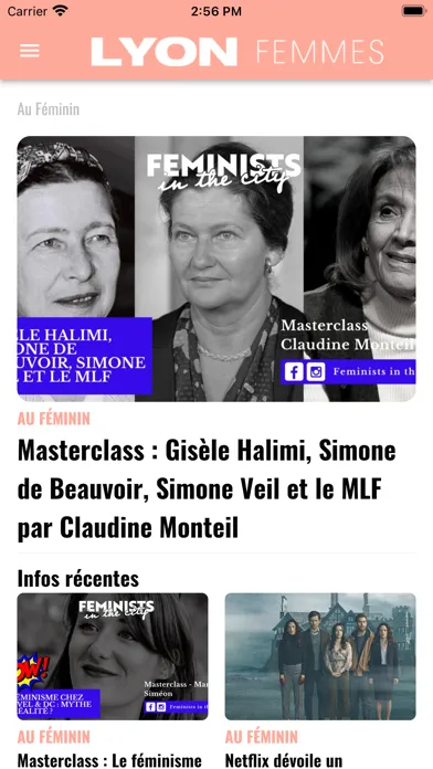 Lyon Femmes应用截图