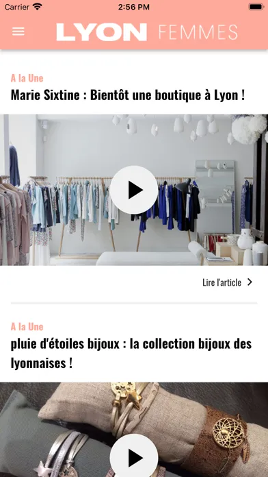 Lyon Femmes应用截图