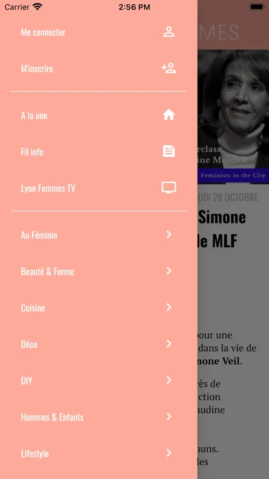 Lyon Femmes应用截图