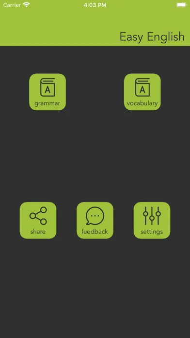 Easy English App スクリーンショット