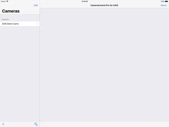 صور CameraControl Pro for AXIS iPad 