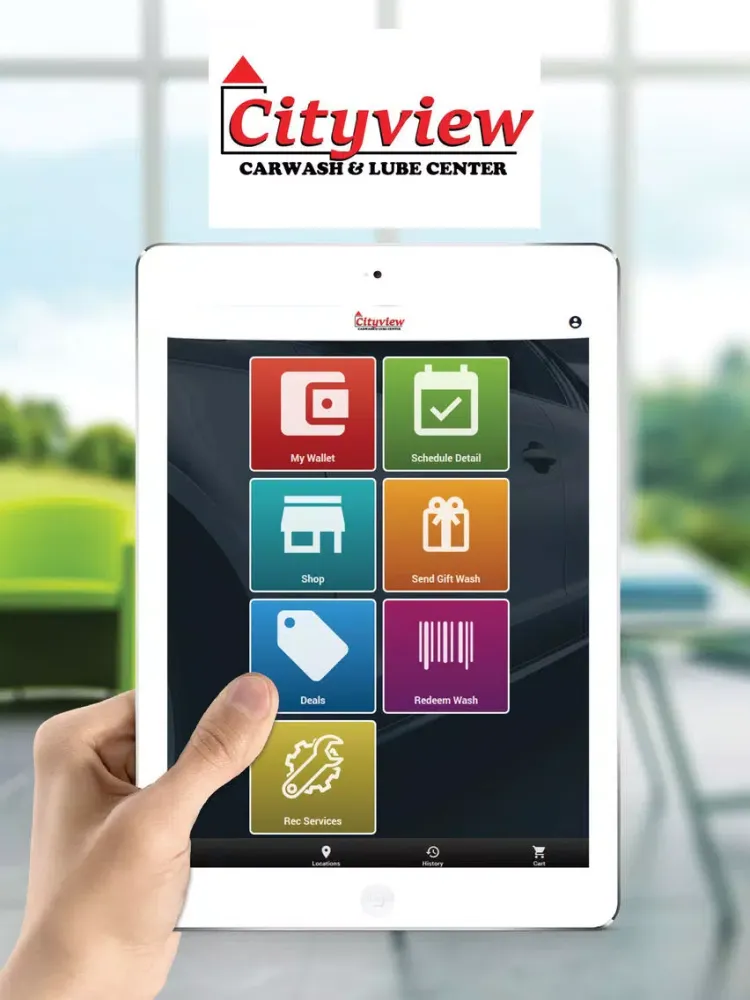 Cityview Carwash & Oil Change iPad  Screenshots