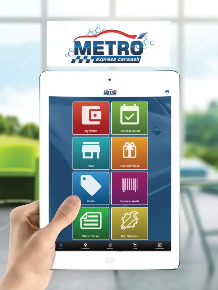Metro Express Carwash iPad  سکرین شاٹس