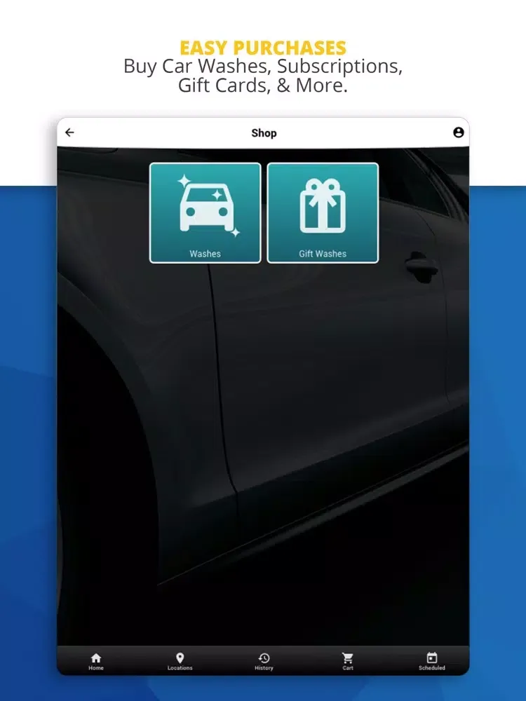 United Car Wash iPad  स्क्रीनशॉट