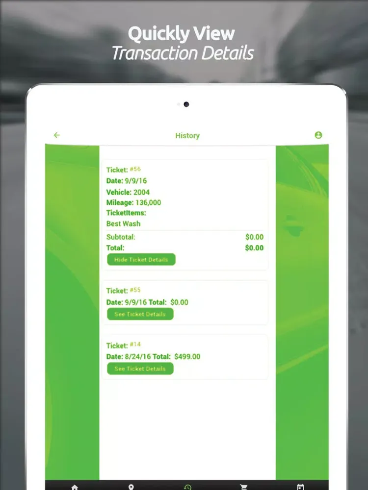 Car-rizma Xpress Wash iPad 应用截图