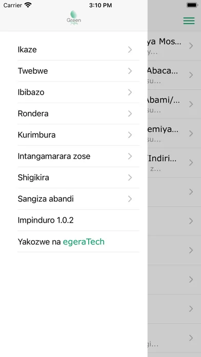 Capturas de pantalla de Green Pastures App