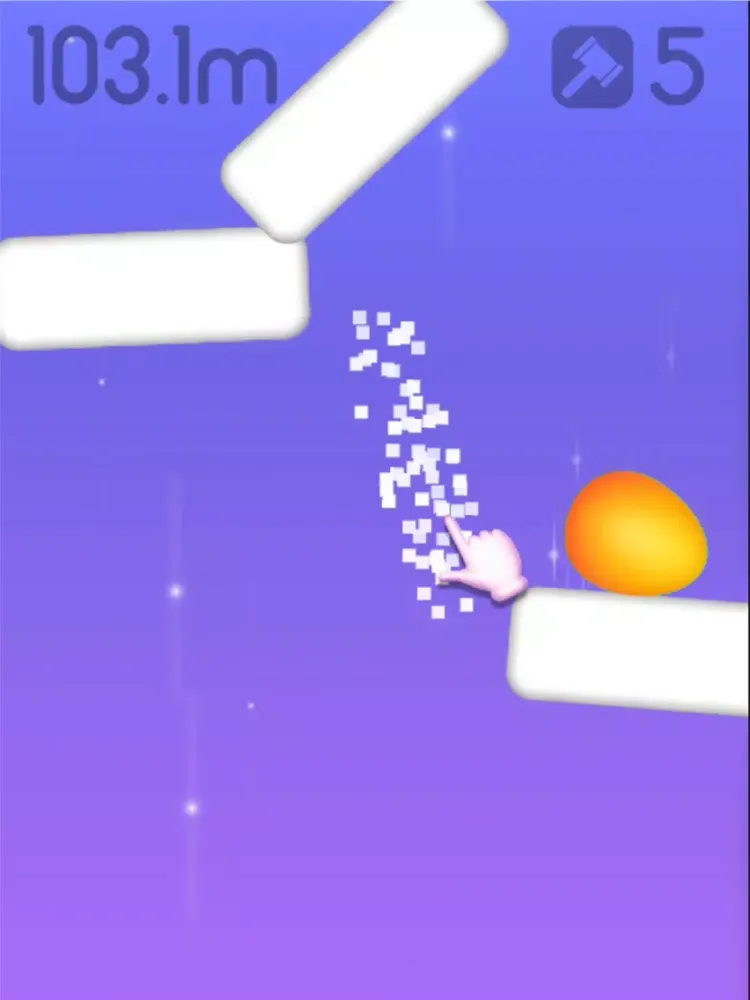 Ảnh chụp màn hình của Egg Fallz iPad 