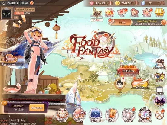 Скриншоты Food Fantasy iPad 