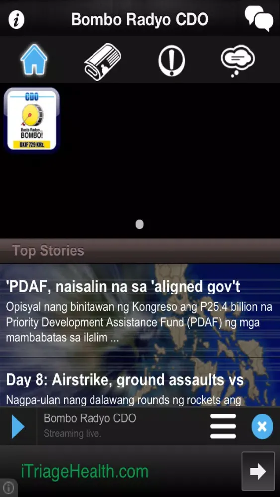 Tangkapan layar Bombo CDO