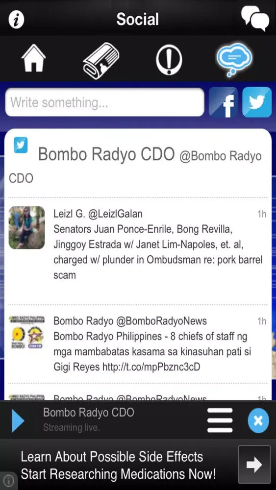 Tangkapan layar Bombo CDO