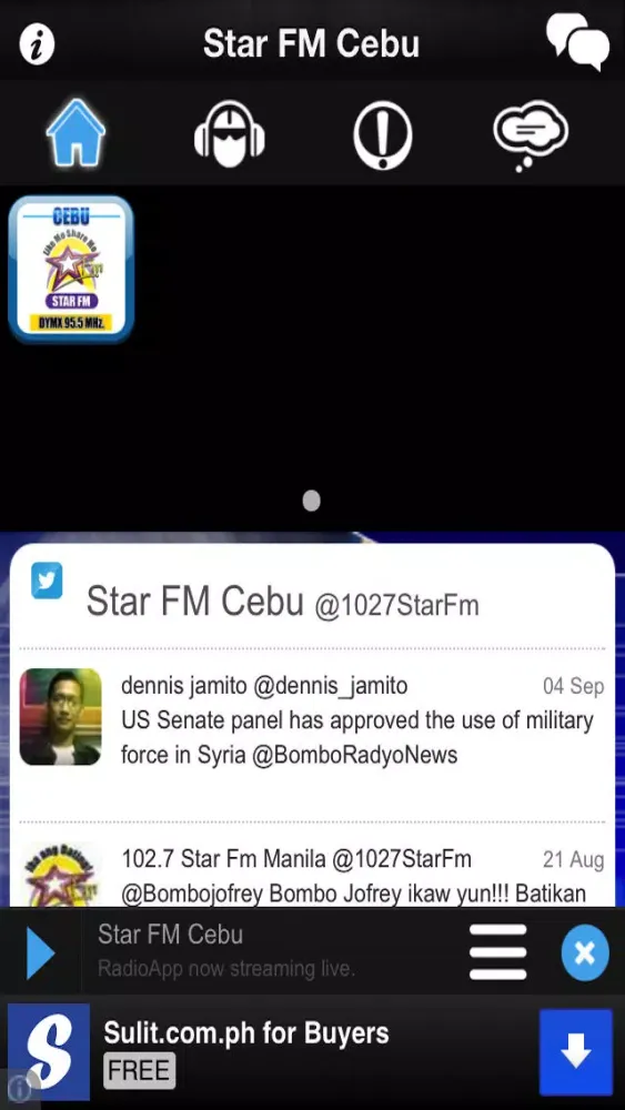 Star FM Cebu 스크린샷
