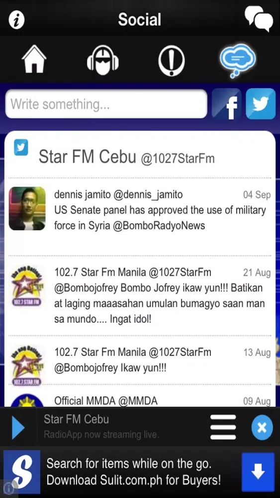 Star FM Cebu 스크린샷