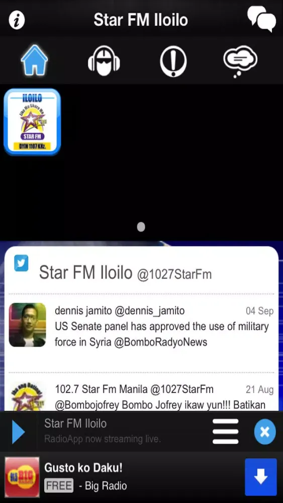 Star FM Iloilo স্ক্রিনশট