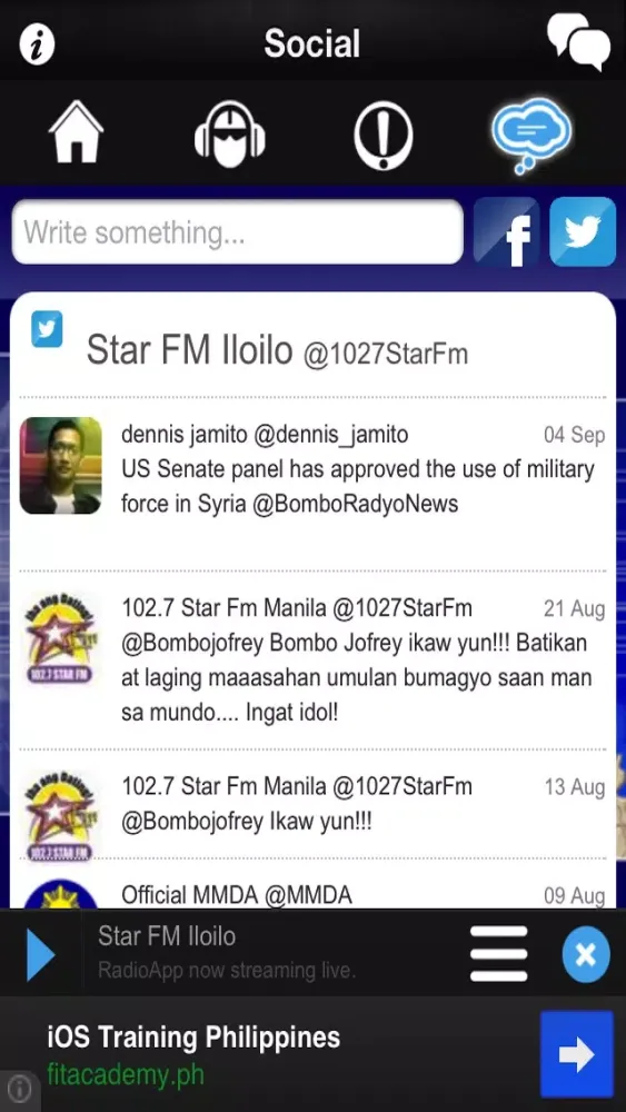 Star FM Iloilo স্ক্রিনশট